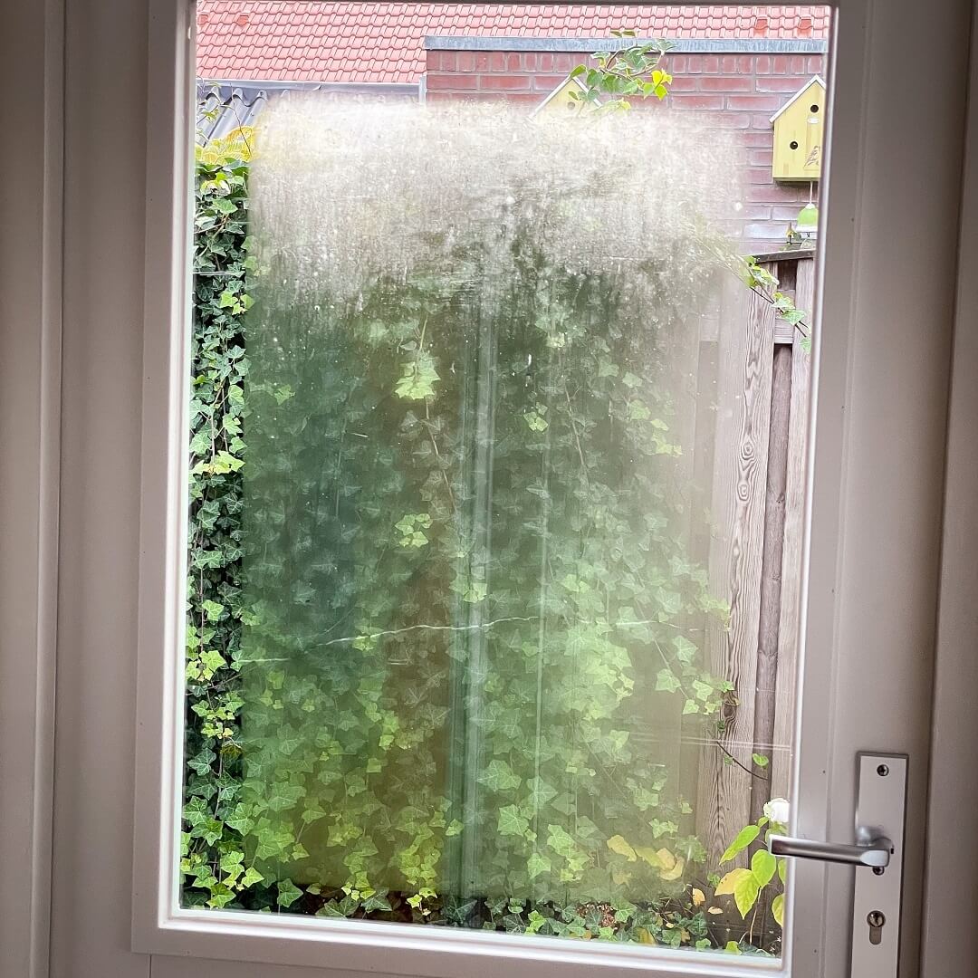 vocht dubbel glas