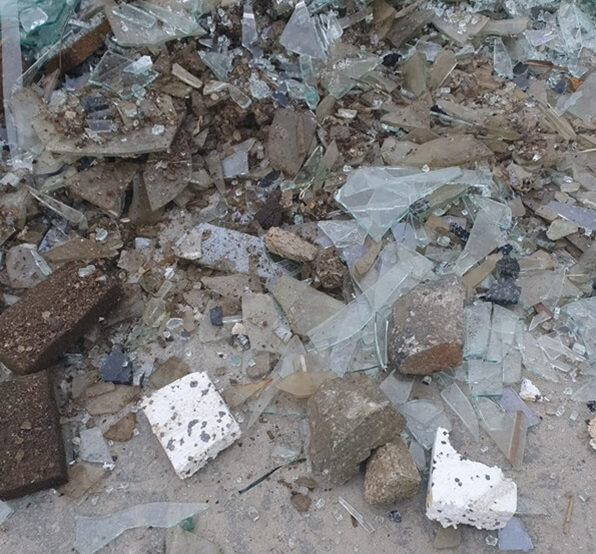 Alleen schoon glas is geschikt voor recycling